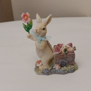 Bunny with full cart figure